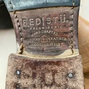 Bed Stu | Shoes | Bed Stu Womens Manchester Distressed Leather Boots ...